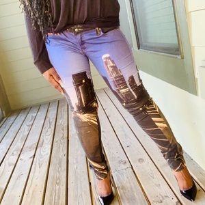 My BFF Jeggings in LA Skyline